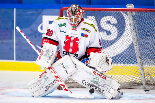 Örebros målvakt Henrik Lundberg