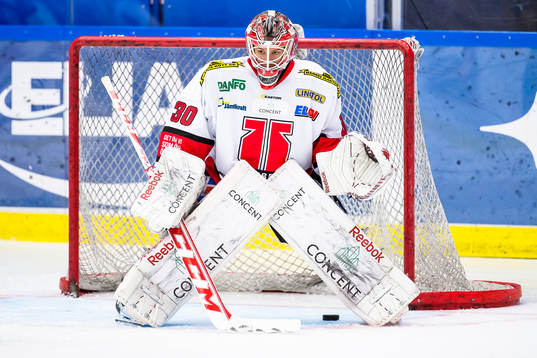 Örebros målvakt Henrik Lundberg