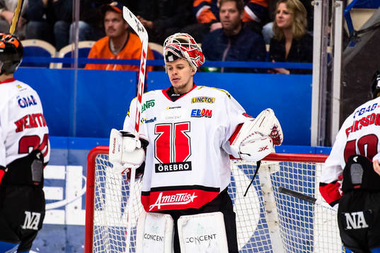 Örebros målvakt Henrik Lundberg
