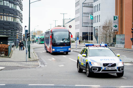 Paris Saint-Germains buss