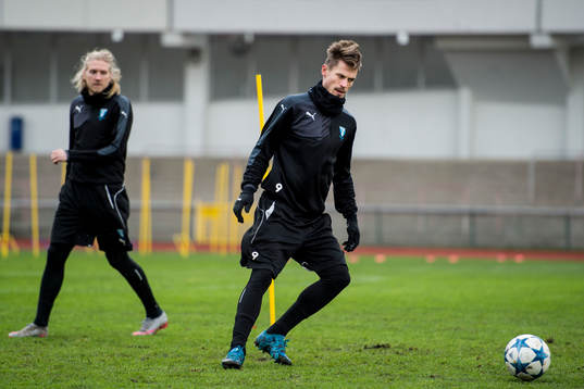 Malmö FFs Simon Kroon och Markus Rosenberg