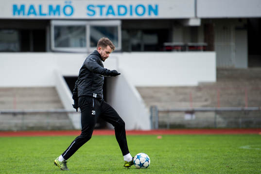 Malmö FFs Kari Arnason