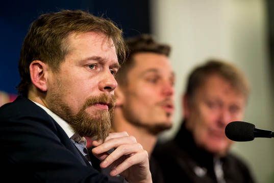 Malmö FFs kommunikationschef Peter Åhlander