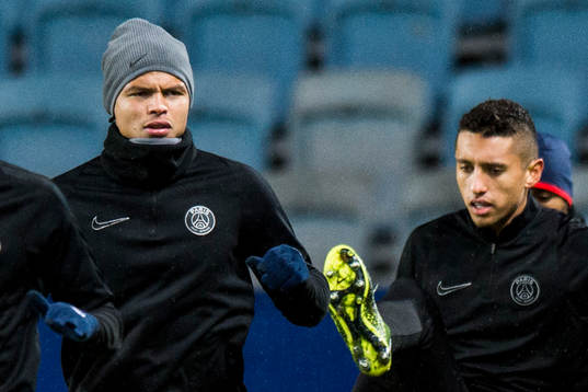 s Thiago Silva och Marquinhos