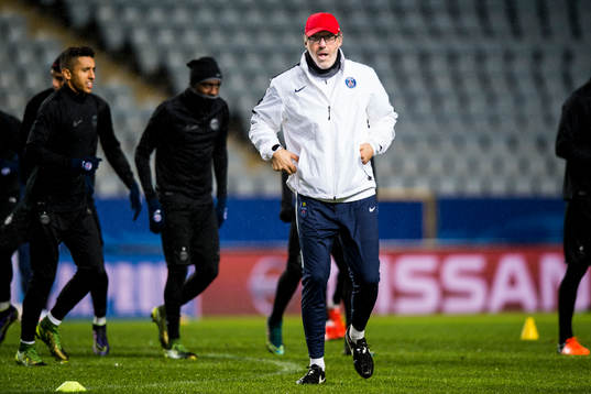 s tränare Laurent Blanc
