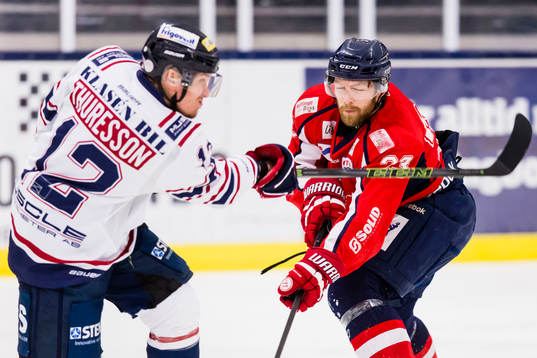 Halmstads Sebastian Turesson och Helsingborgs Nils Granberg