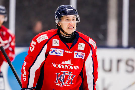 Helsingborgs Anton Santesson deppar