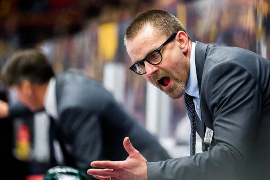 Färjestads tränare Tommy Samuelsson
