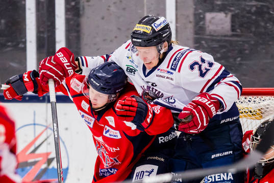 Helsingborgs Carl Eriksson Waldeborn och Halmstads Victor