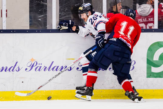 Halmstads Sebastian Kölzow-Isaksen och Helsingborgs Oliver