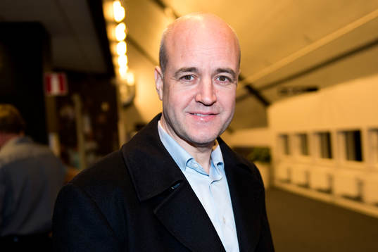 Före detta statsminister Fredrik Reinfeldt