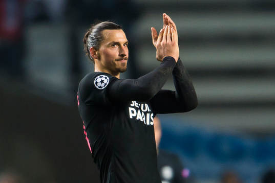 s Zlatan Ibrahimovic tackar publiken