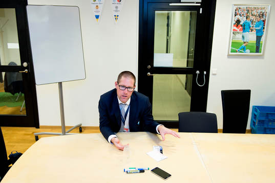 Magnus Svensson, försäljningschef i MFF