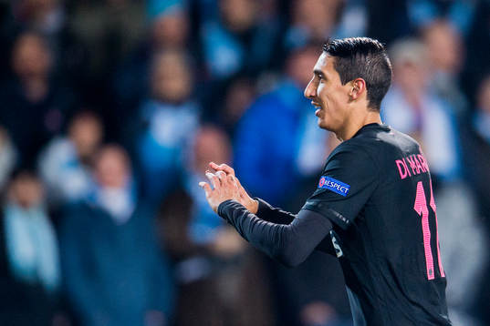 s Angel Di Maria jublar