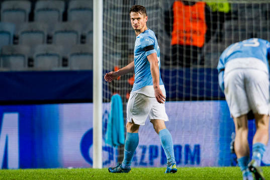 Malmö FFs Markus Rosenberg deppar