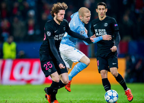 s Adrien Rabiot och Angel Di Maria