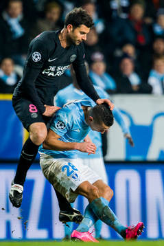 s Thiago Motta och Malmö FFs Nikola Djurjic