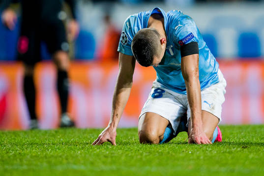 Malmö FFs Nikola Djurjic deppar