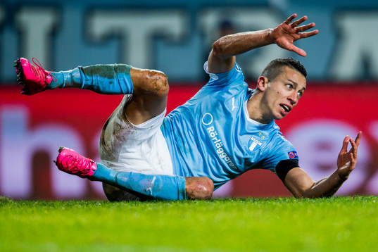 Malmö FFs Nikola Djurjic deppar