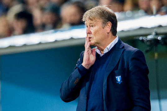Malmö FFs tränare Åge Hareide deppar