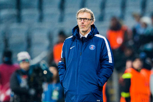 s tränare Laurent Blanc