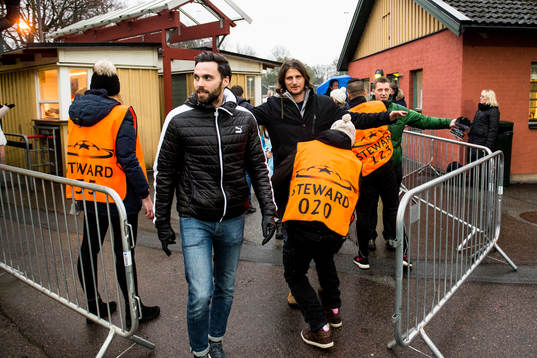 Visitering av samtliga åskådare
