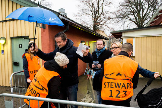 Visitering av samtliga åskådare