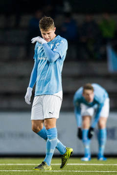 Malmö FFs Mattias Svanberg deppar