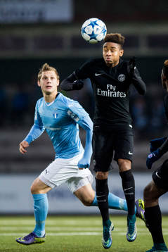s Christopher Nkunku och Malmö FFs Erik Andersson