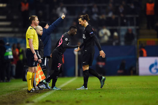 s Zlatan Ibrahimovic byts ut och Jean-Kévin Augustin byts