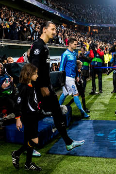 s Zlatan Ibrahimovic och Malmö FFs Markus Rosenberg gör
