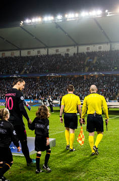 s Zlatan Ibrahimovic gör entré på Swedbank Stadion