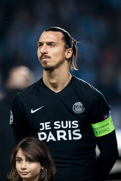 s Zlatan Ibrahimovic och Bianca Foussianis