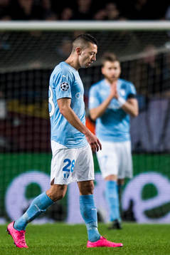 Malmö FFs Nikola Djurjic deppar