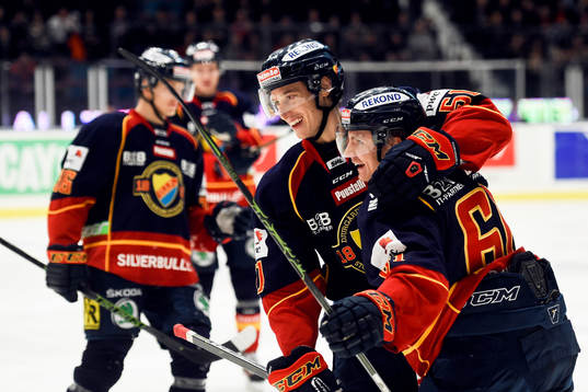 Djurgårdens Markus Ljungh jublar