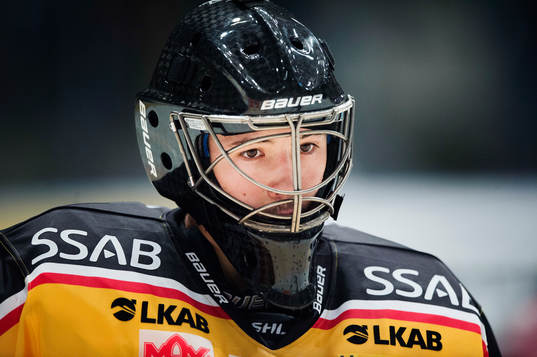 Luleås målvakt Samuel Ward