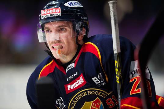 Djurgårdens Matt Anderson deppar