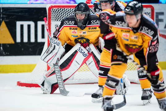 Luleås målvakt Samuel Ward