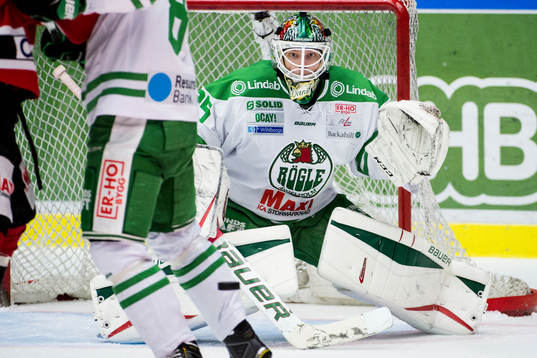 Rögles målvakt Oscar Dansk