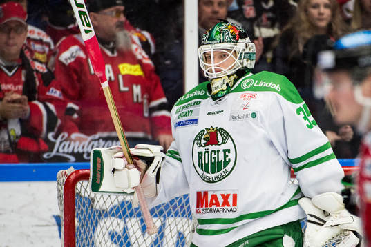 Rögles målvakt Oscar Dansk