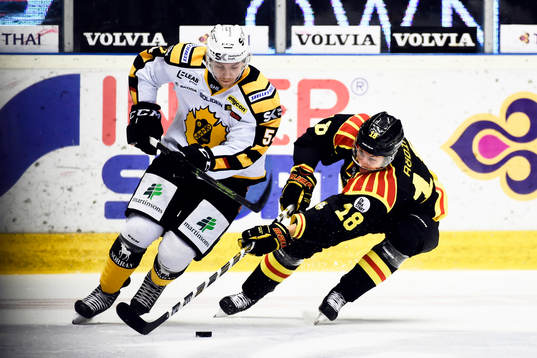 Skellefteås Anton Lindholm och Bollnäs Anders Spinnars