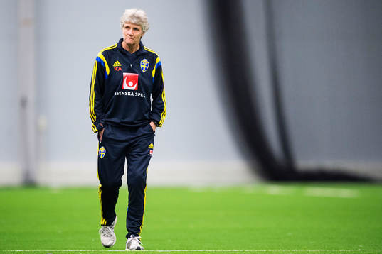 Förbundskapten Pia Sundhage