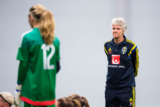 Förbundskapten Pia Sundhage