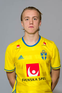 Isac Lidberg som spelar i P17/98-landslaget