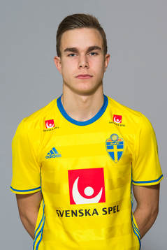 Dusan Jajic som spelar i P17/98-landslaget