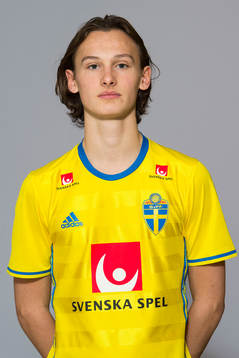 Hjalmar Ekdal som spelar i P17/98-landslaget