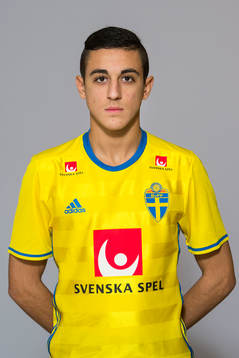 Marwan Baze som spelar i P17/98-landslaget