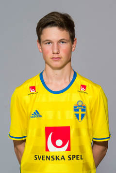 Max Svensson som spelar i P17/98-landslaget