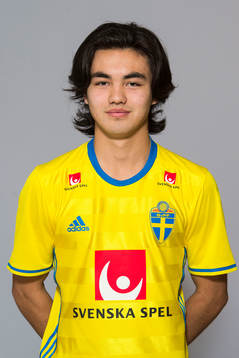 Kevin Jakobsson som spelar i P17/98-landslaget