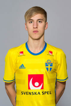 Oskar Jansson som spelar i P17/98-landslaget